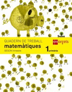 quadern matematiques 2º trimestre saba 1º educacion primaria ed 2014  valenciano-9788467571066