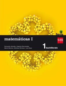 matemáticas i 1º bachillerato (aplicadas a las ccnn) savia ed 2015-9788467576566