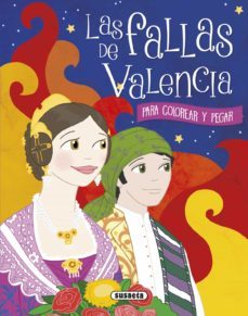 las fallas de valencia para colorear y pegar-9788467749366