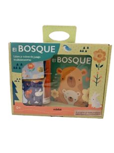 el bosque. libro y cubos de juego multisensorial-susie brooks-9788468375366