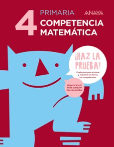 competencia matematica 4º educacion primaria-9788469831366