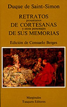 retratos proustianos de cortesanas-louis de rouvroy saint simon-9788472230866