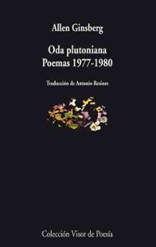 oda plutoniana (ed. bilingue español-ingles)-allen ginsberg-9788475226866
