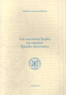 oraciones finales en español, las-9788477231066