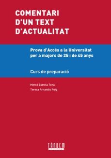comentari d un text d actualitat-9788481319866