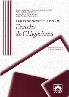 curso de derecho civil ii. obligaciones 4ª edicion-9788483424766