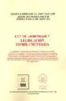 ley de arbitraje y legislacion complementaria-andrea maria (coord) lorca dentici-9788487108266