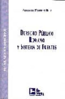 derecho publico romano y sistema de fuentes-armando torrent-9788489493766