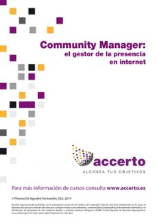 community manager, el gestor de la presencia en internet (ebook)-9788490630266