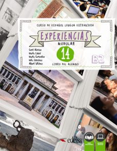 experiencias 14 (b2). libro del alumno-9788490814666