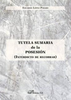 tutela sumaria de la posesion (ebook)-eduardo lopez pasaro-9788490851166