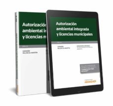 autorizacion ambiental integrada a licencias municipales-german valencia martin-9788491528166