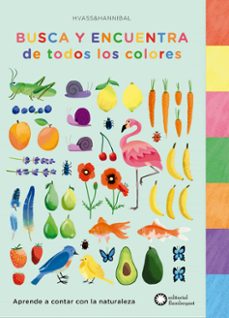 busca y encuentra de todos los colores: aprende a contar con la naturaleza-9788494504266