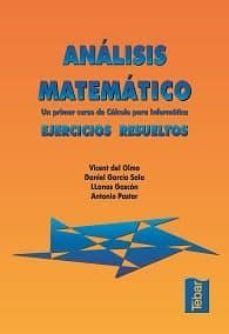 analisis matematico: un primer curso de calculo para informatica-9788495447166
