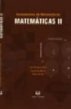fundamentos de matematicas: matematicas ii (nuevo 2005/2006)-9788496094666