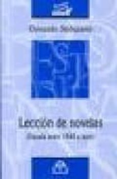 leccion de novelas: españa entre 1940 y ayer-9788496391666