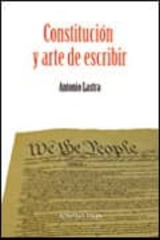 constitucion y arte de escribir-9788496846166