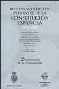 reflexiones de los ponentes de la constitucion española 1978-2003 : 25 aniversario de la constitucion-9788497671866