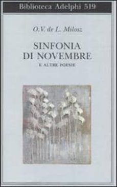 sinfonia di novembre e altre poesie testo francese a fronte-9788845922466