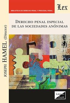 derecho penal especial de las sociedades anonimas-joseph hamel-9789564074566