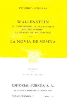 wallenstein. la novia de mesina-f schiller-9789684329966