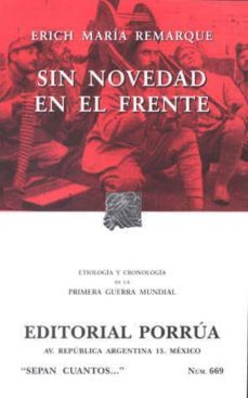 sin novedad en el frente (3ª ed.): etiologia y cronologia de la p rimera guerra mundial-9789700734866