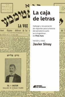 la caja de letras (ebook)-javier sinay-9789874727466