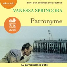 patronyme (audiolibro)-vanessa springora-9791035418366