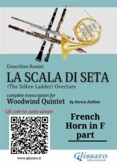 french horn in f part of "la scala di seta" for woodwind quintet (ebook)-9791221371666
