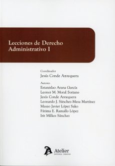 lecciones de derecho administrativo i-jesus conde antequera-9791388250866