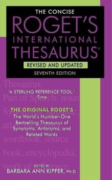 the concise roget s international thesaurus-barbara ann kipfer-9780061961076