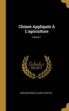 chimie appliquee a lagriculture; volume 1-9780270832976