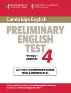 cambridge pet 4. student s book (cambridge preliminary english te st 4)-9780521755276