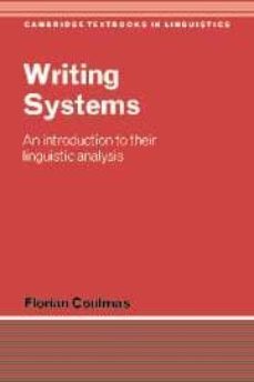 writing systems: an introduction to their linguistic analysis-9780521787376