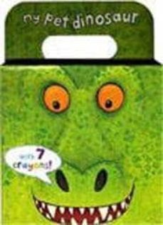 mi dinosaurio mascota, maleta para colorear-9781445440576