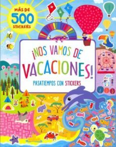 nos vamos de vacaciones- mas de 500 stickers-parragon-9781474831376