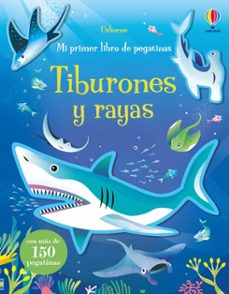 tiburones y rayas ( mi primer libro de pegatinas)-jane bingham-9781805077176