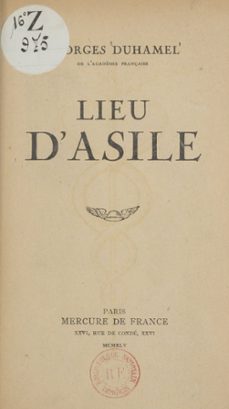 lieu d'asile (ebook)-georges duhamel-9782402188876