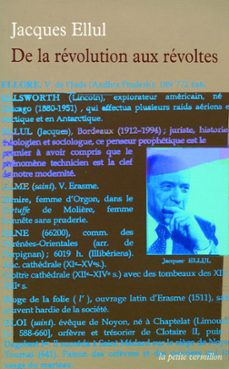 de la revolution aux revoltes (ebook)-jacques ellul-9782710367376