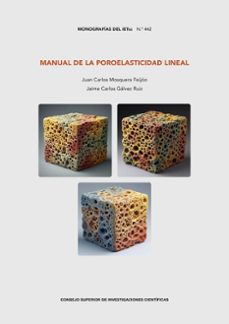 manual de la poroelasticidad lineal-juan carlos mosquera feijoo-9788400113476