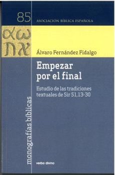 empezar por el final (ebook)-alvaro fernandez fidalgo-9788410630697