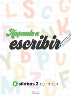 aprendo a escribir - silabas 2-9788411512176
