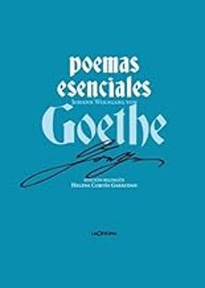 poemas esenciales de goethe-johann wolfgang von goethe-9788412856576
