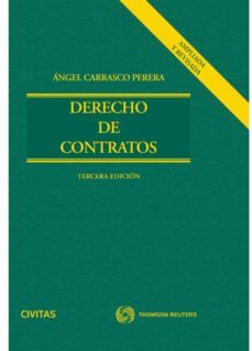 derecho de contratos-angel carrasco perera-9788413457376