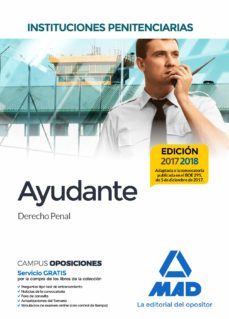 ayudantes de instituciones penitenciarias: derecho penal-9788414213476