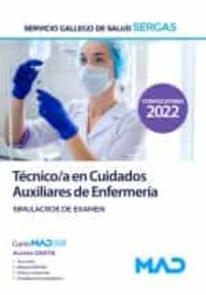 técnico/a en cuidados auxiliares de enfermería del servicio gallego de salud (sergas). simulacros de examen-9788414263976