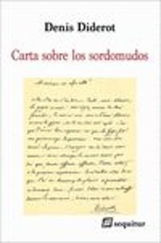 carta sobre los sordomudos-denis diderot-9788415707776