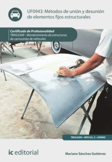 Imagen Principal de Métodos de unión y desunión de elementos fijos estructurales. TMVL0309