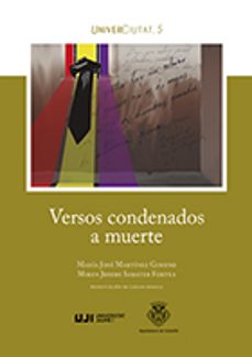 versos condenados a muerte-maria jose martinez gimeno-miren josebe sabater fortea-9788417900076