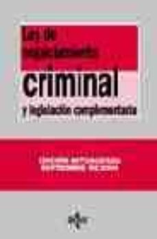 ley de enjuiciamiento criminal y legislacion complementaria (19ª ed.)-9788430941476